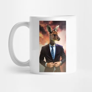 Suit up Kangaroo Mug